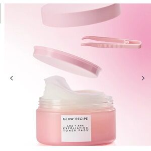 Glow recipe LHA + AHA Korean Watermelon Toner Pads